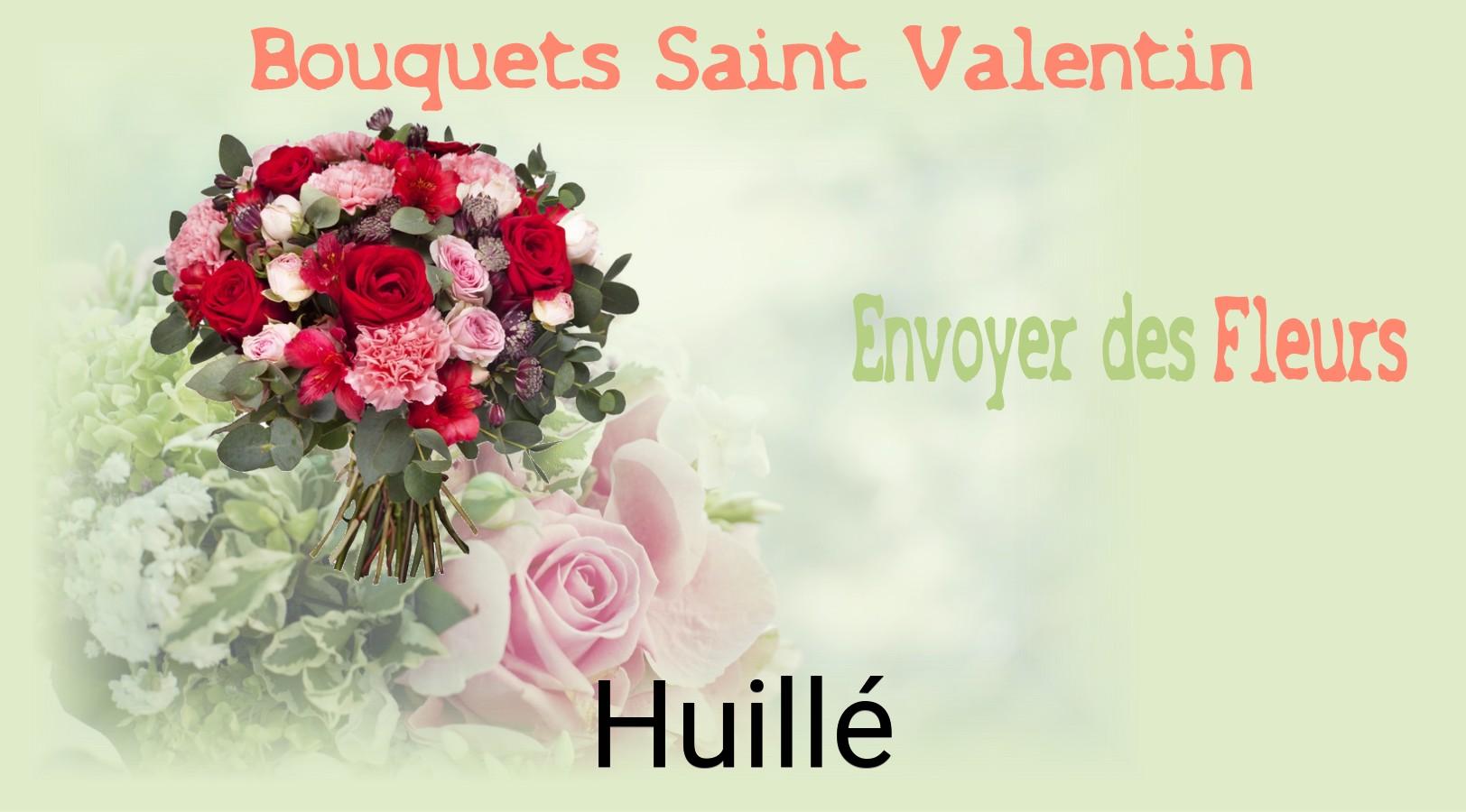 Roses de Saint-Valentin livrées à Huillé